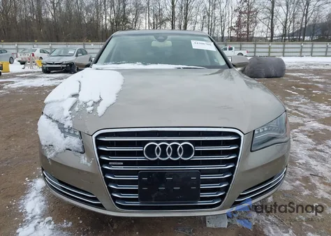 2011 Audi A8 L 4.2 from USA, damaged, VIN WAURVAFD5BN014150